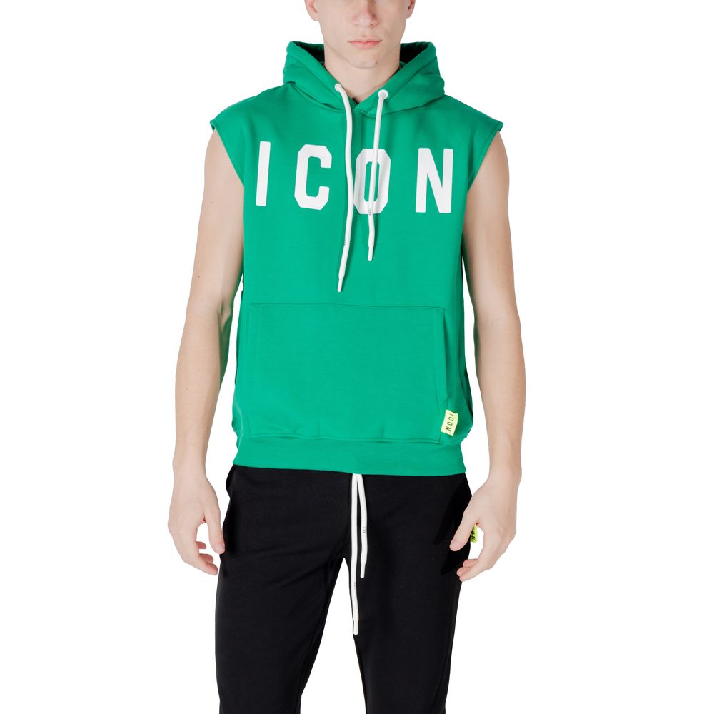 Icon Bicolor Cotton Hoodie 1728,71956299936,Bicolor,Clothing,Hoodies - Sweaters - Clothing,Icon,IT42 | XS,IT44 | S,IT46 | M,IT48 | L,IT52 | XL,Men,New with tags,Sweaters - Clothing
