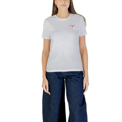 Only White Cotton T-Shirt