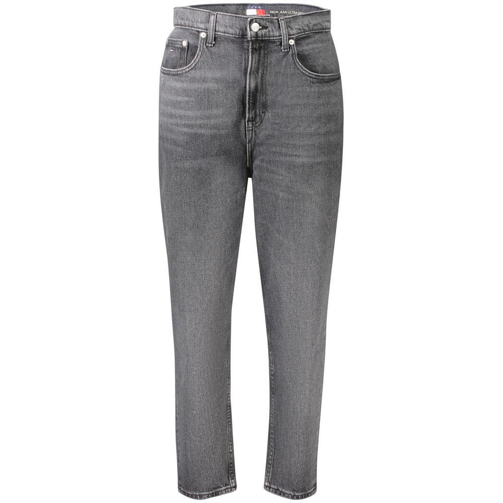 Tommy Hilfiger Black Cotton Jeans Denim