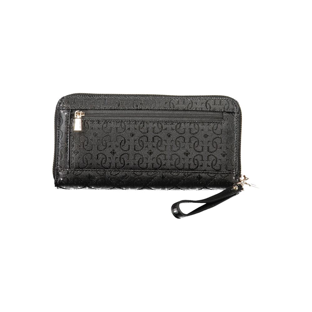 Guess Jeans Black Polyethylene Wallet
