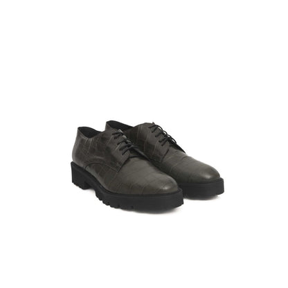 Cerruti 1881 Green Cowhide Women Loafer