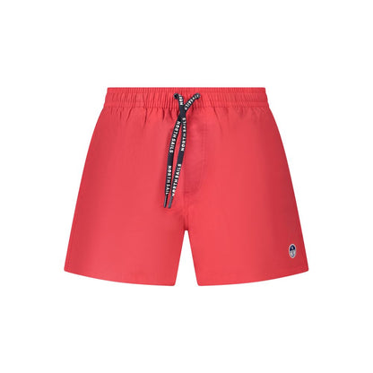 North Sails Red Nylon Men's Swim Trunk