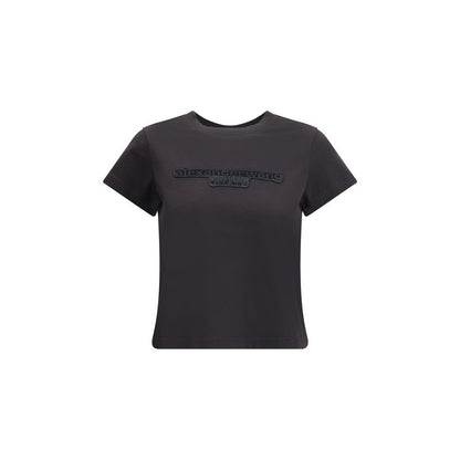 Alexander Wang Gray Cotton T-Shirt