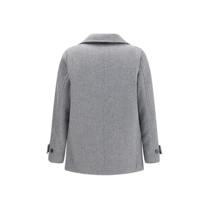 Brooksfield Gray Wool Coat