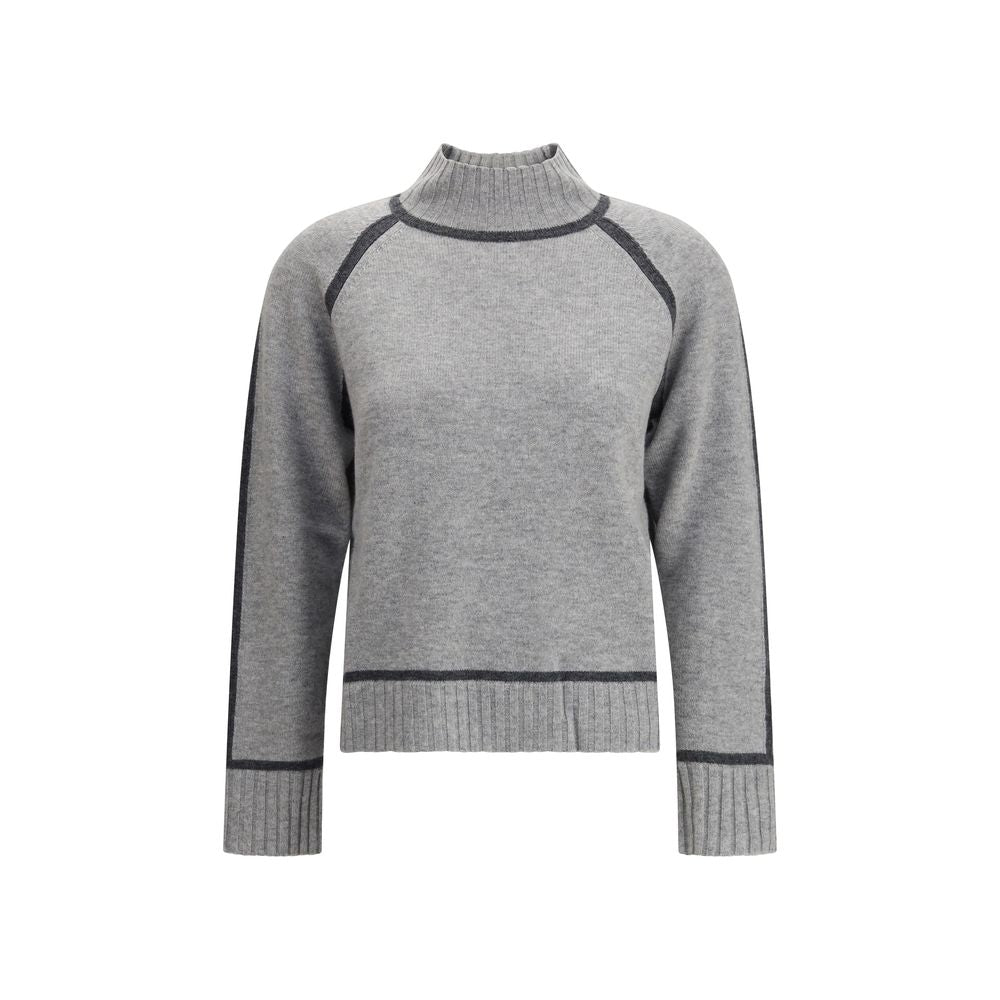 Max Mara Gray Wool Sweatshirt