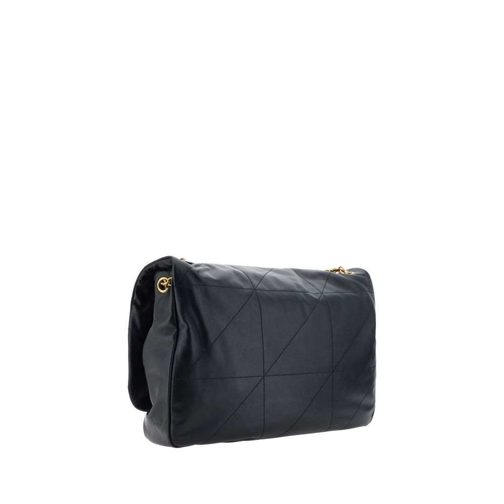 Front view with bag zipped and handles upright.
