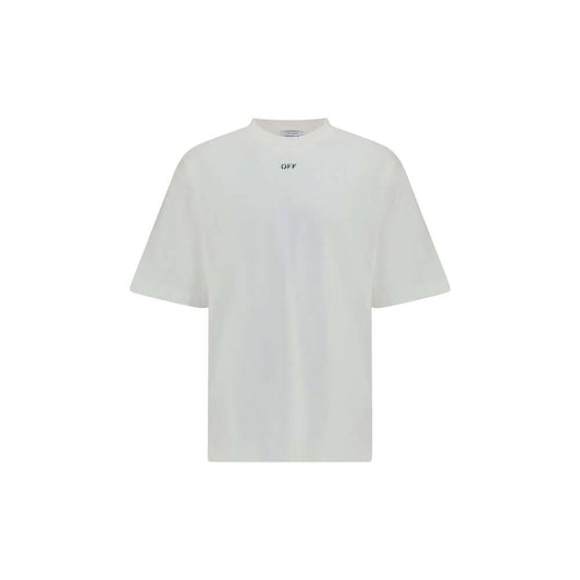 Off-White White Cotton T-Shirt