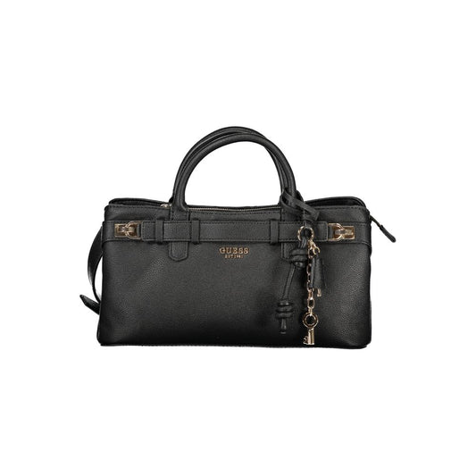Guess Jeans Nero Poliuretano Women Handbag 1728,67403481248,Bags,Black,Guess Jeans,Handbags - Bags,New with tags,Women