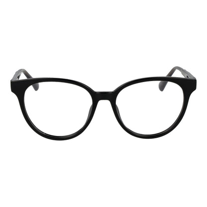 Max & Co Black Plastic Glasses (Frames) for women, full-rim Panto style, size 52-16-145, black color, plastic material.