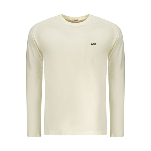 Rifle White Cotton Men T-Shirt