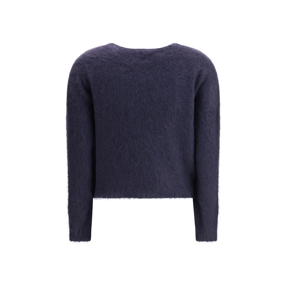 Max Mara Blue Polyamide Sweatshirt
