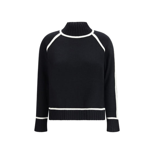 Max Mara Black Wool Turtleneck