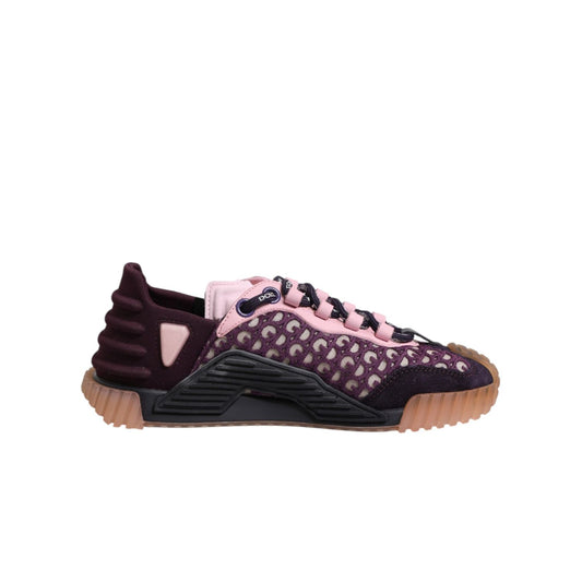 Dolce & Gabbana Multicolor Logo Low Top NS1 Sneakers Shoes