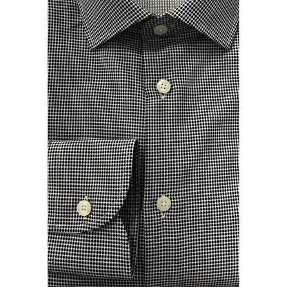 Baldinini Trend Blue Cotton Shirt
