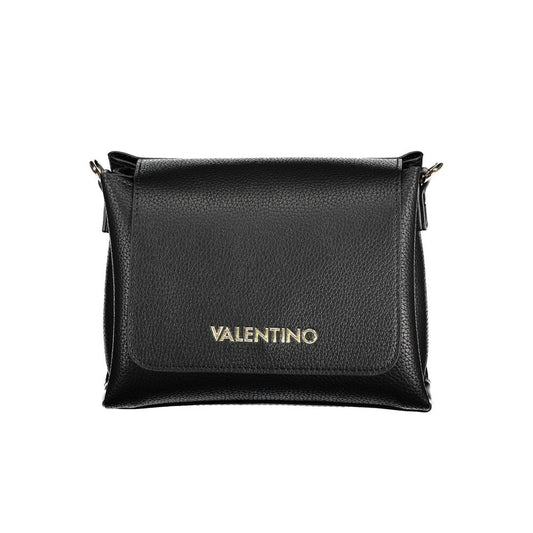 Mario Valentino Black Polyurethane Women Handbag