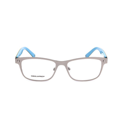 Dsquared² Silver Metal Glasses (Frames) 1728,67434610848,Accessories,Dsquared²,Glasses (Frames) - Glasses and Sunglasses - Accessories,Glasses and Sunglasses - Accessories,Men,New with tags,Silver