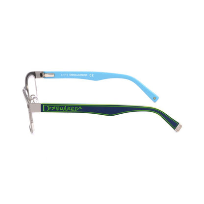 Dsquared² Silver Metal Glasses (Frames) 1728,67434610848,Accessories,Dsquared²,Glasses (Frames) - Glasses and Sunglasses - Accessories,Glasses and Sunglasses - Accessories,Men,New with tags,Silver
