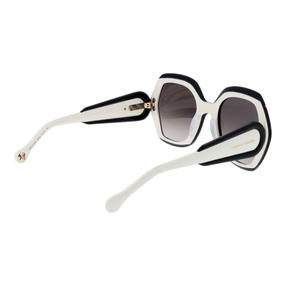 Carolina Herrera Black Acetate Sunglasses