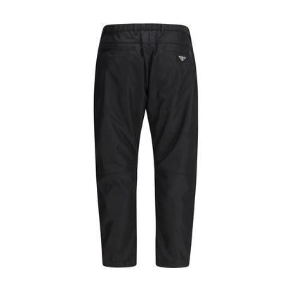Prada Black Recycled Polyamide Casual Pants 1728,72470364320,Black,Casual Pants - Pants - Clothing,Clothing,IT46 | S,Men,New with tags,Pants - Clothing,Prada