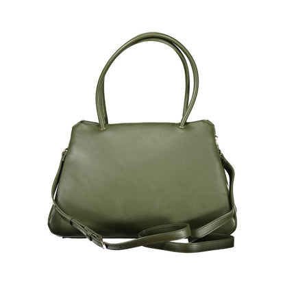 Valentino Green Polyethylene Handbag