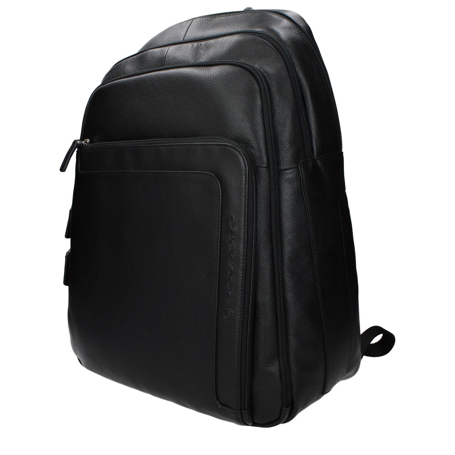 Piquadro Black Leather Backpack 1728,75667636384,Backpacks - Bags,Bags,Black,Men,New with tags,Piquadro