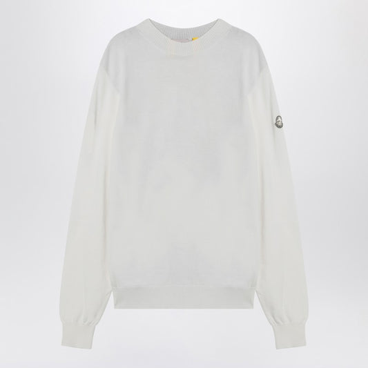 Moncler x Mercedes-Benz by Nigo White jumper with logo print