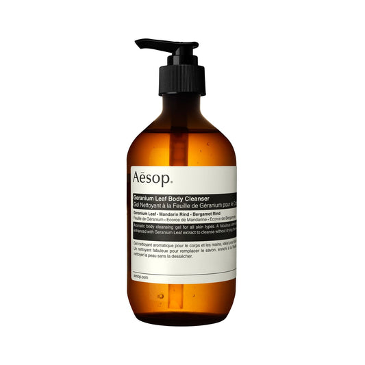 AESOP Geranium Leaf body cleanser