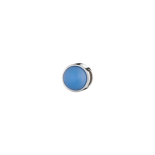 AN JEWELS JEWELRY Mod. AL.DLIMBL featuring a blue gemstone set in a circular silver band