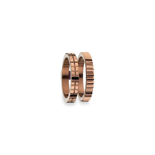 Rose gold rings from AN JEWELS JEWELRY Mod. AR.R2NS03SBR-7, elegant design