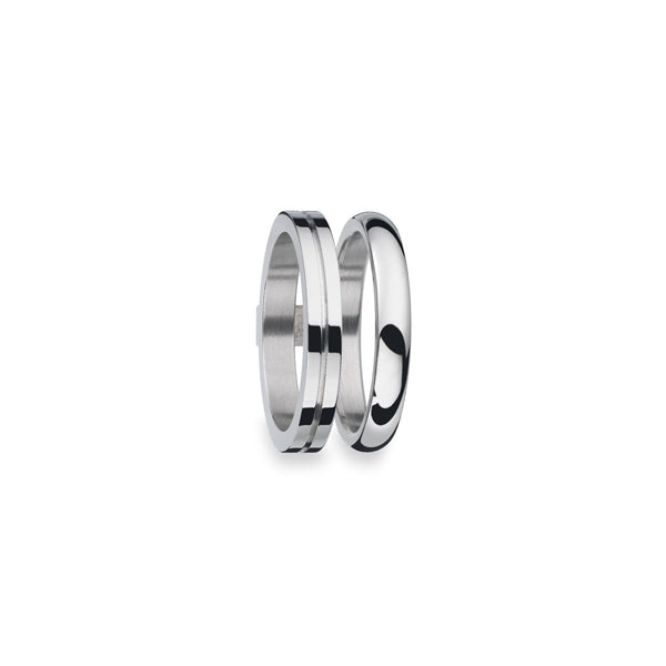 Alt Tag: AN JEWELS JEWELRY Mod. AR.R2NS05S-9 silver rings set