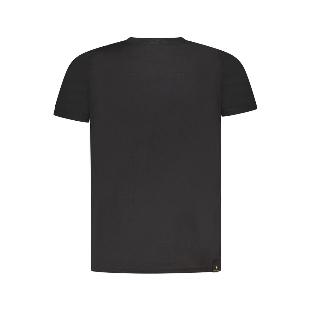Accademia Militare Nero Cotton Men T-Shirt