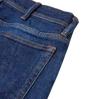 Acne Studios Blue Cotton Skinny Jeans with belt loops and pocket detail, made of 98% cotton and 2% elastane, for men.