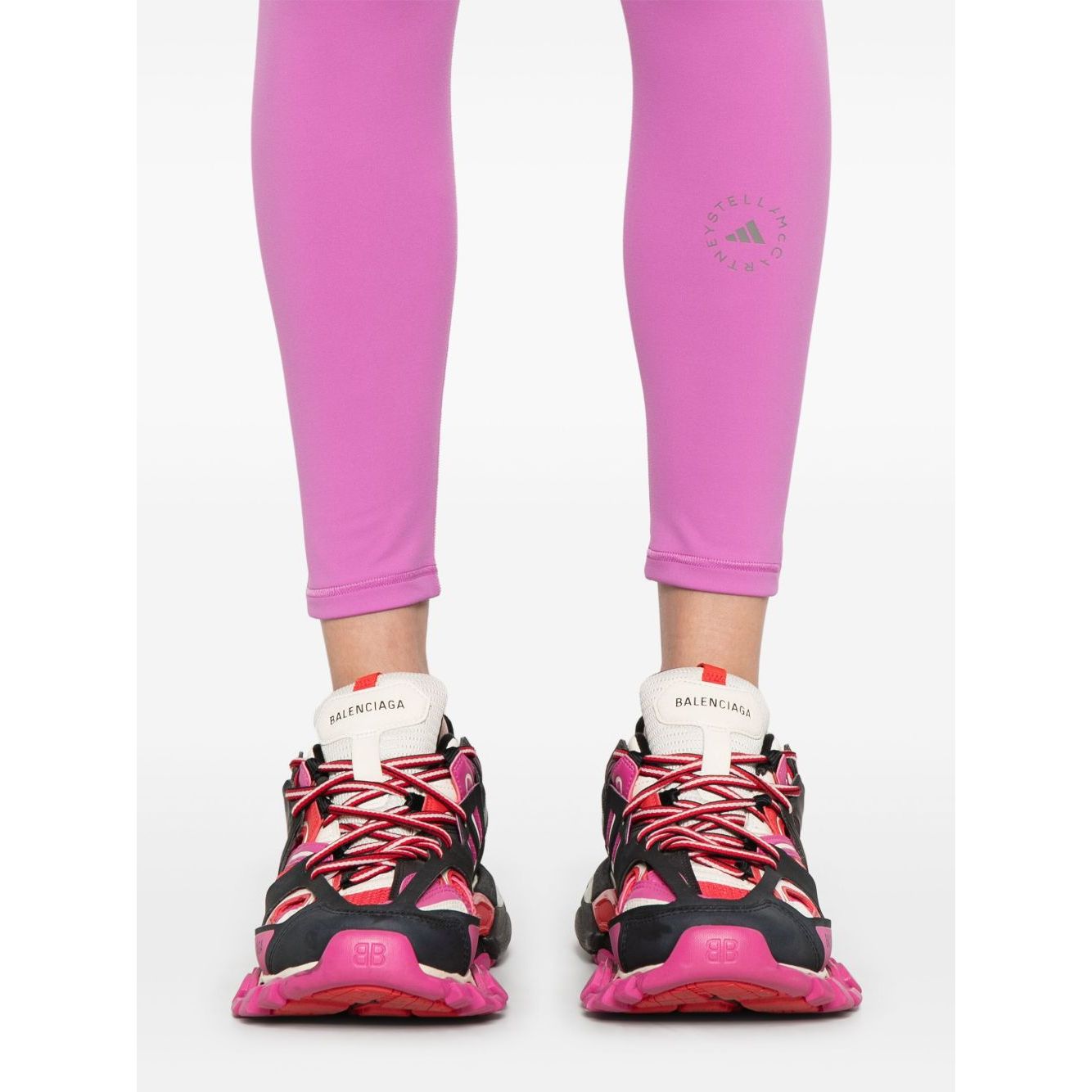 Adidas By Stella McCartney Trousers Purple