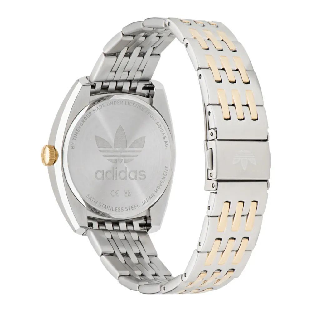 Adidas Gray Stainless Steel Dress Watch