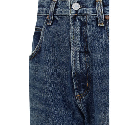 Agolde Blue Cotton Jeans Denim
