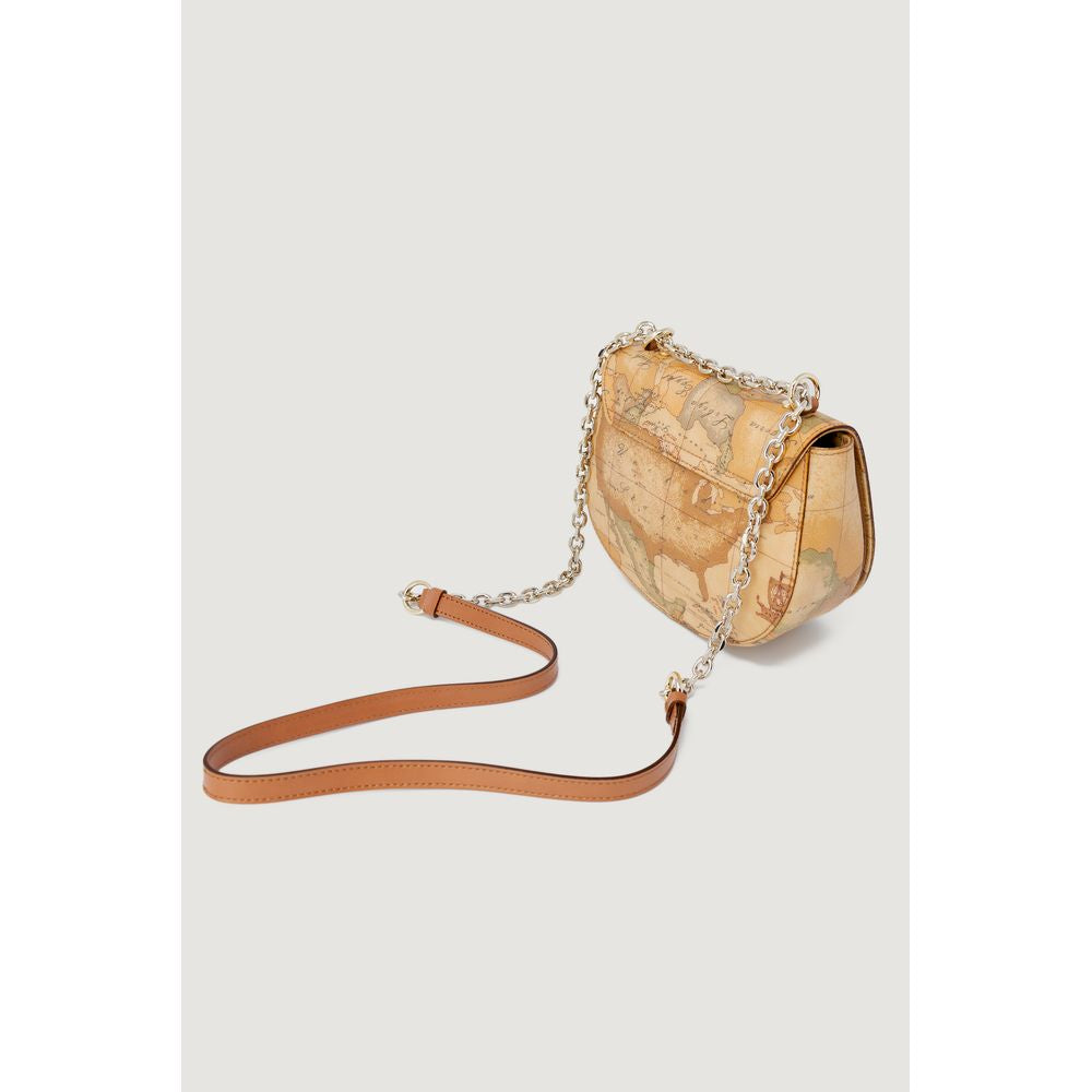 Alviero Martini Prima Classe Beige Leather Handbag