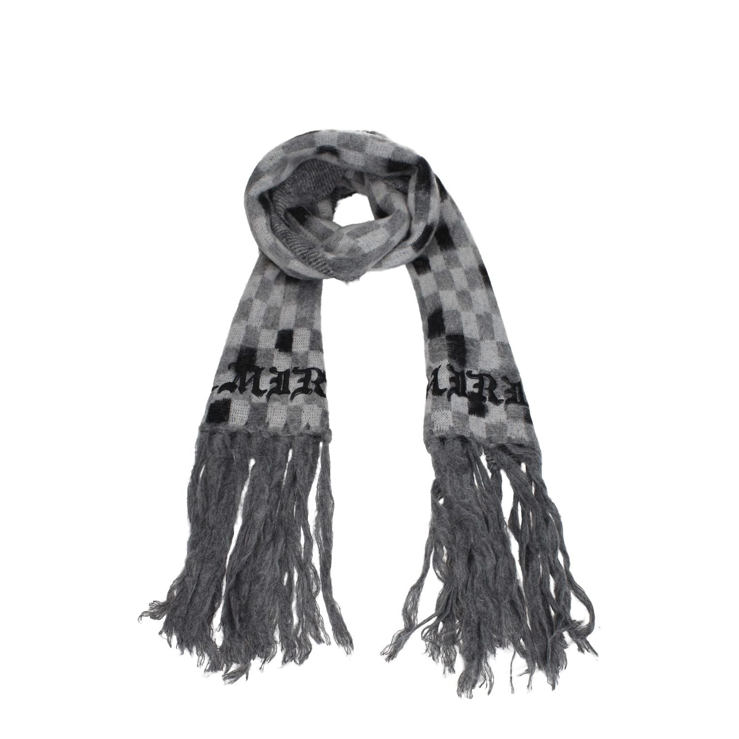 Amiri Gray Modal Scarf