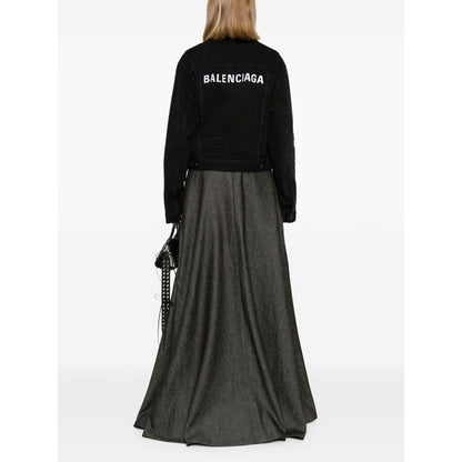 Balenciaga Coats Black