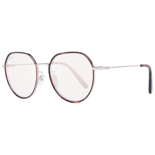Bally Brown Metal Sunglasses