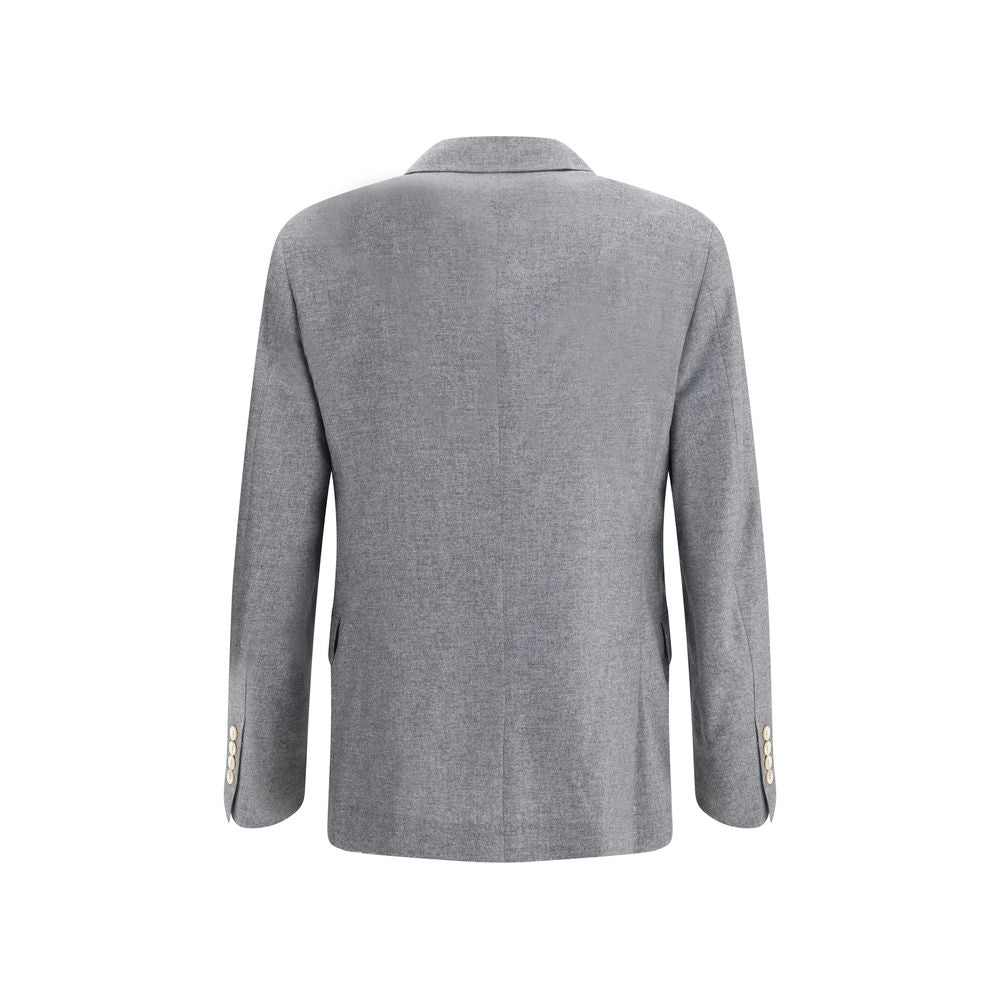 Brunello Cucinelli Gray Cashmere Clothing