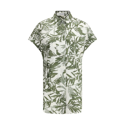 Brunello Cucinelli Multicolor Cotton Pattern Shirt