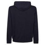 Brunello Cucinelli Sweaters Blue, cobalt blue hoodie with drawstring, long sleeves, and pouch pockets, ideal for stylish comfort.