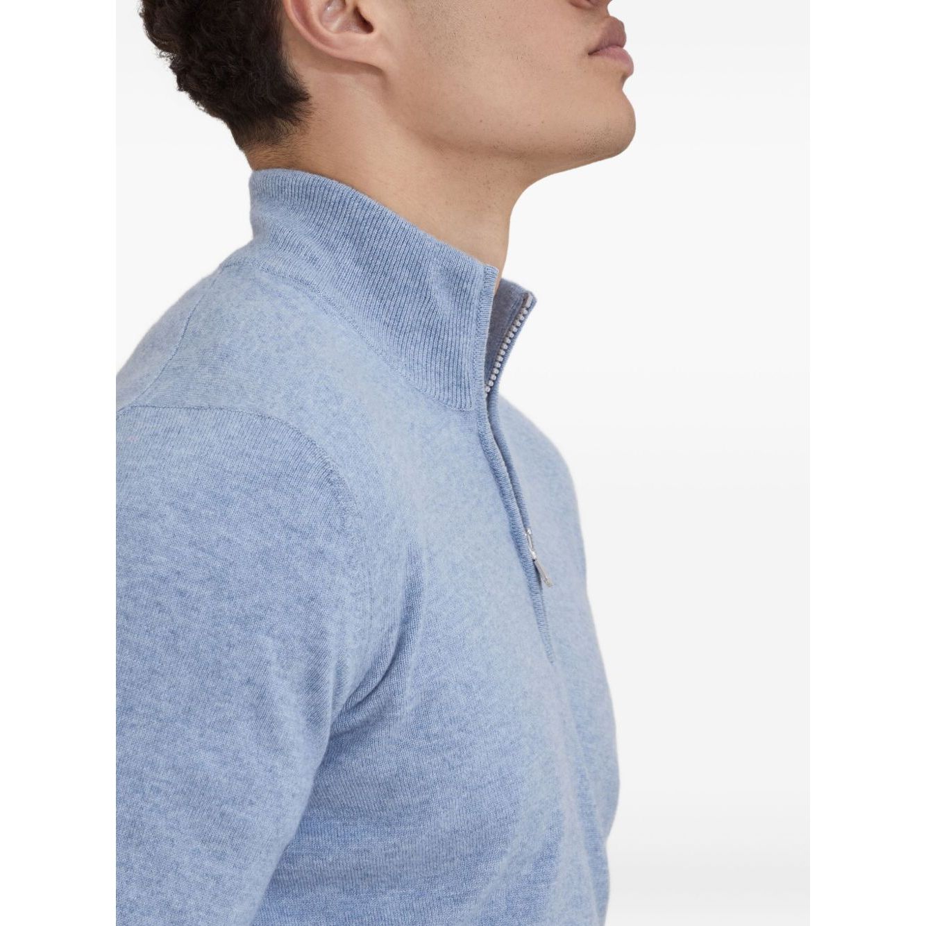 Brunello Cucinelli Sweaters Clear Blue