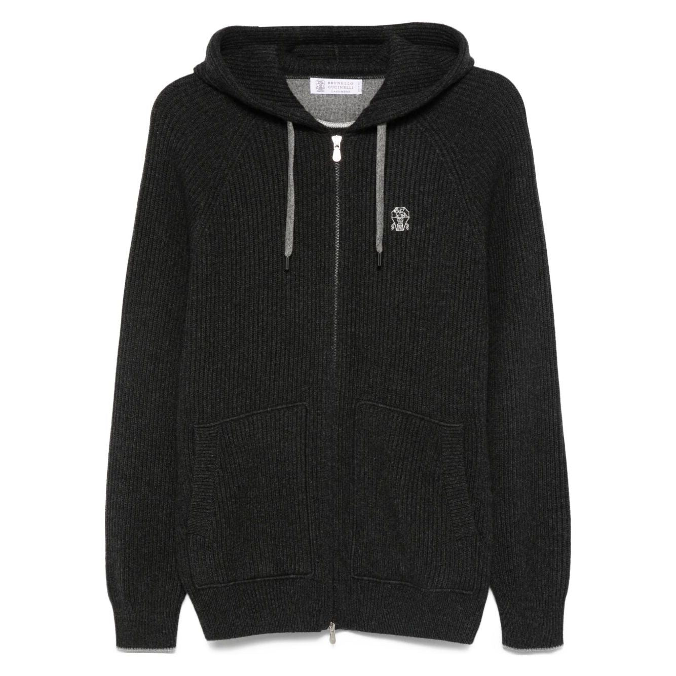 Brunello Cucinelli Zip-up hooded cardigan