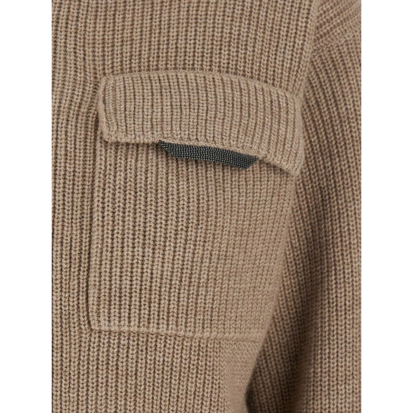 Brunello Cucinelli Zip-up ribbed cardigan