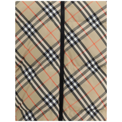 Burberry Multicolor Polyamide Clothing featuring reversible check design with zipper closure and iconic Burberry Check pattern.