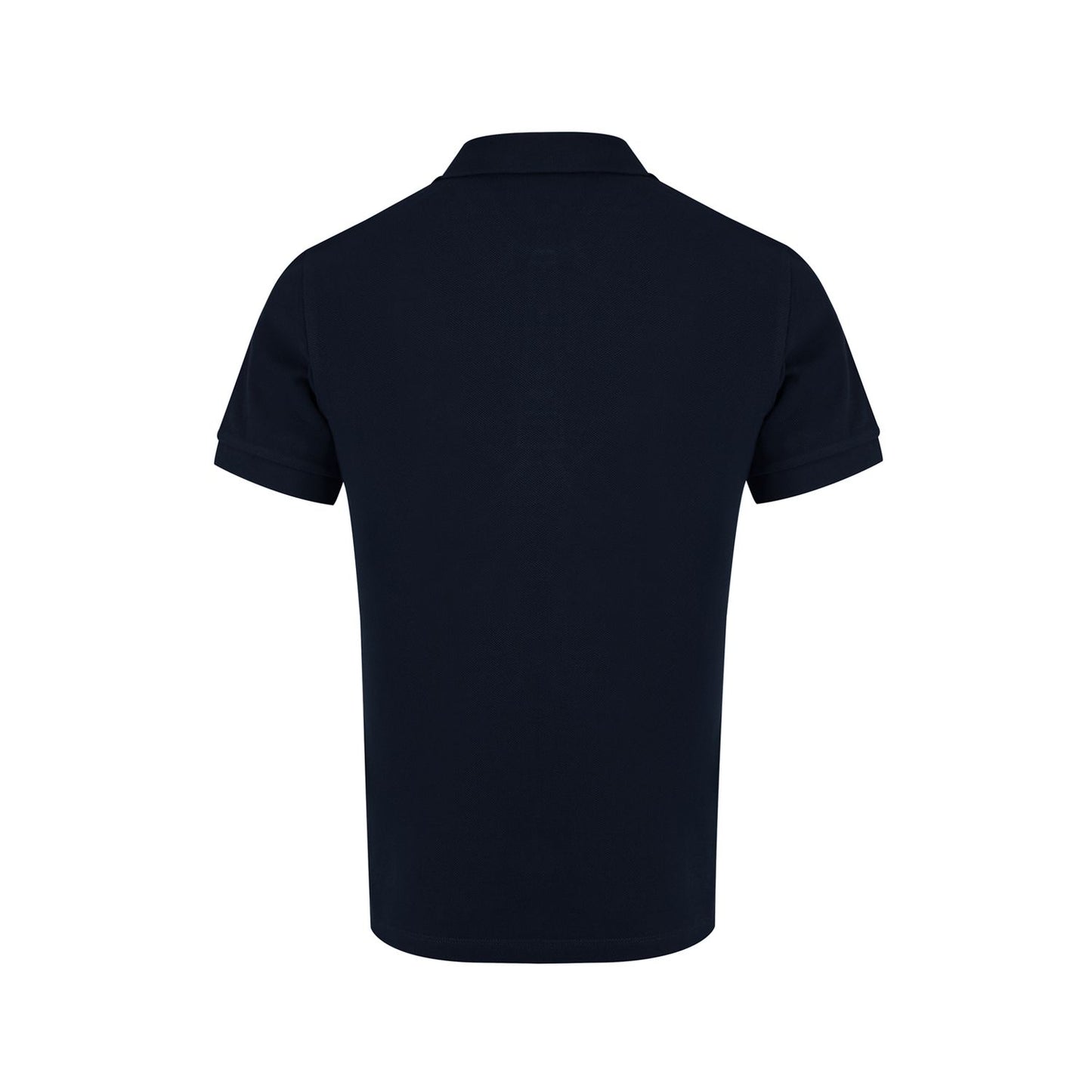 Burberry Navy Blue Cotton Collared Polo Shirt