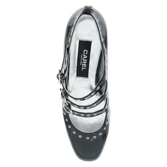 Carel 'mary jane camden with eyelets Pumps Carel Light Gray