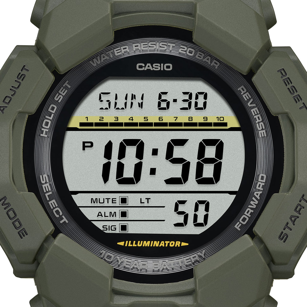 CASIO G-SCHOCK Mod. GRAND DIGIT - GREEN