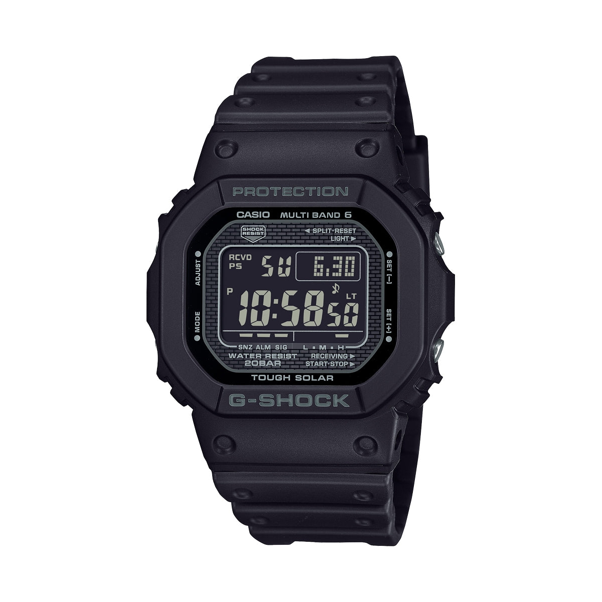 CASIO G-SHOCK Mod. THE NEW ORIGIN Multiband 6 - TOUGH SOLAR - FULL BLACK